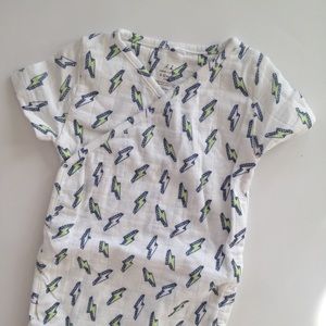Aden and Anais | Lightning Kimono Snap Onesie